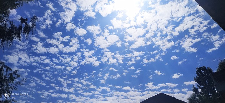 blue sky