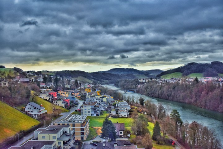 Mountains, River and you