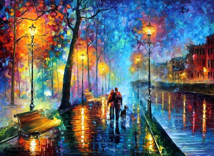walk painting
