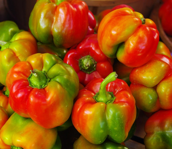 bellpeppers colour nature healthy food life style