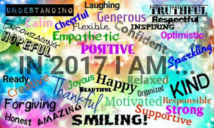 Positive hopes for the New Year!