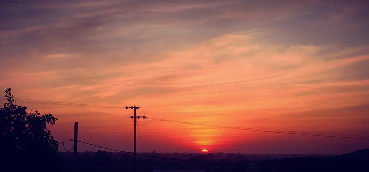 sunset?