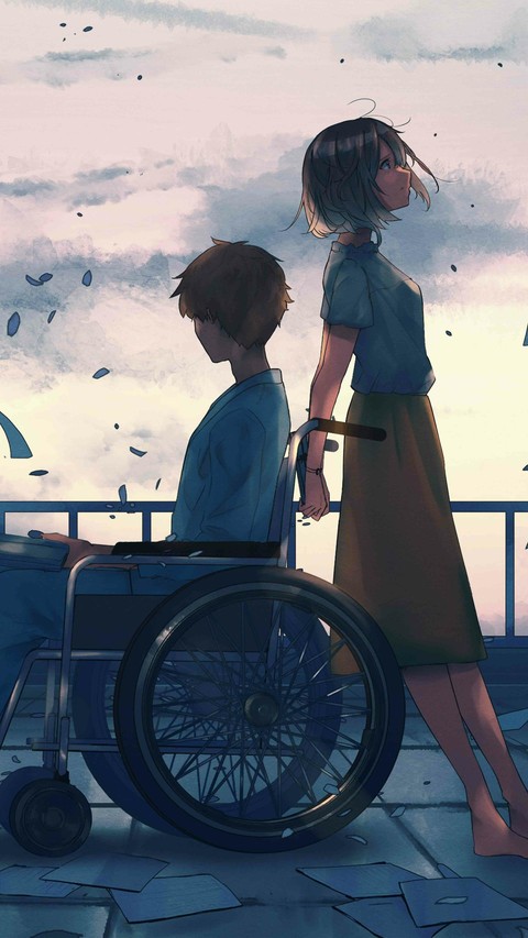 шпалери wheelchair, Art