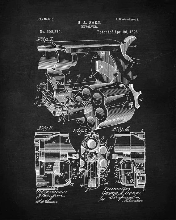revolver patent (George Owen )!
