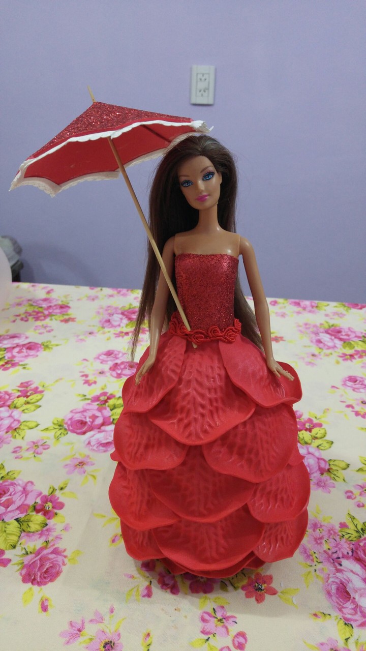 muñeca de torta