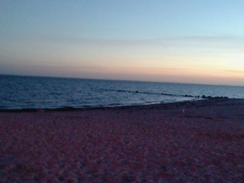 Sunset on the Baltic Sea