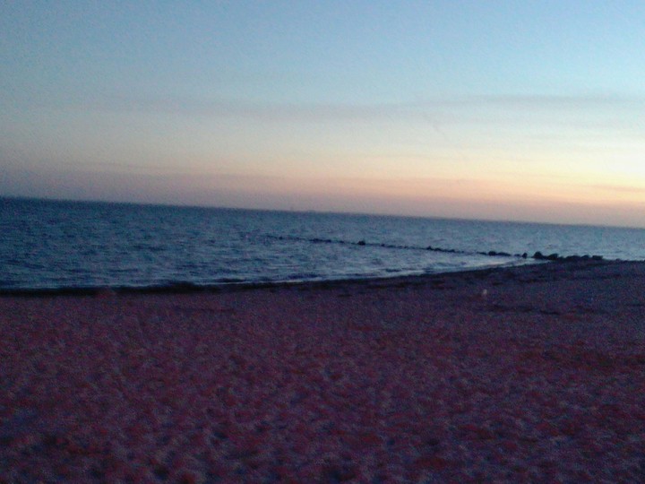 Sunset on the Baltic Sea