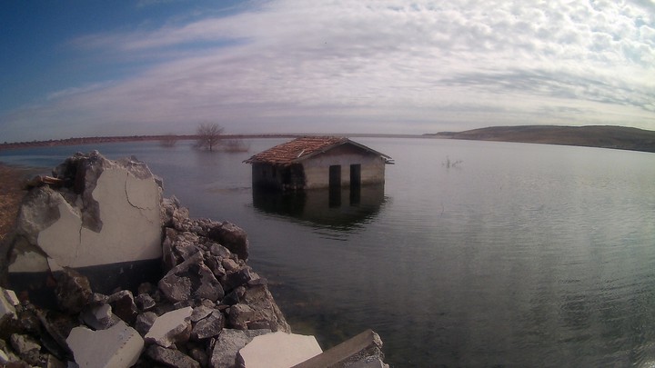 Ruins and Lake