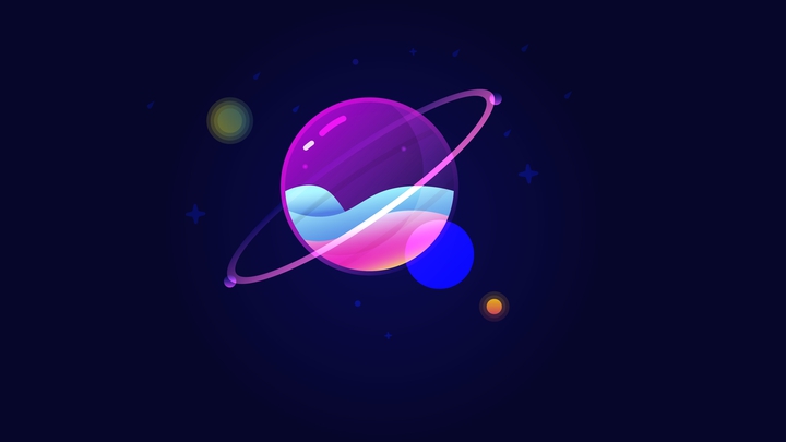 my glass glow planet