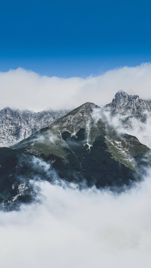 The mountains