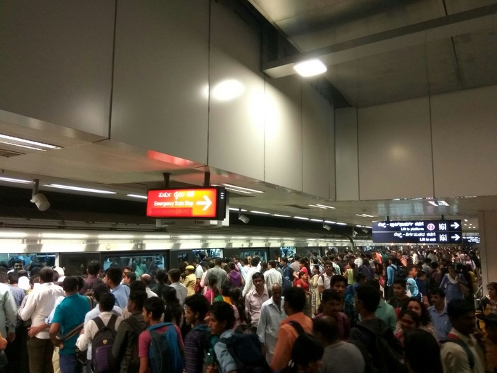 Metro Life in Bangalore