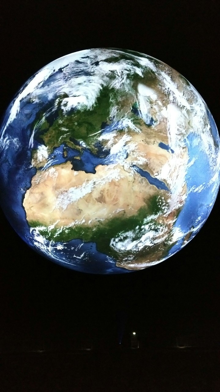 The beautiful blue Planet