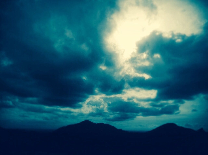 the dark clouds