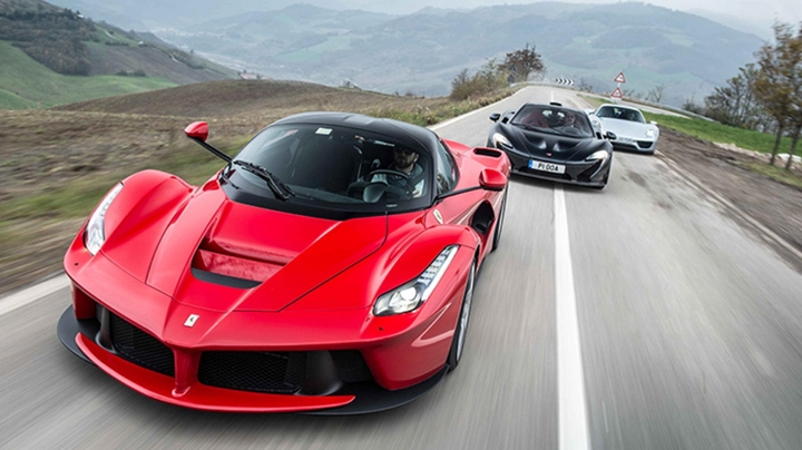 LaFerrari, Mclaren P1 and Porsche 918