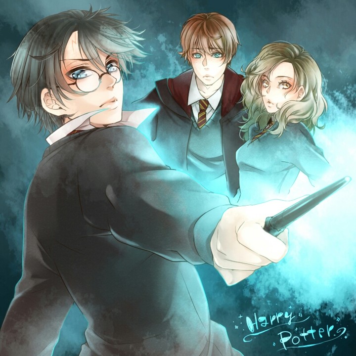 Harry,hermione and ron