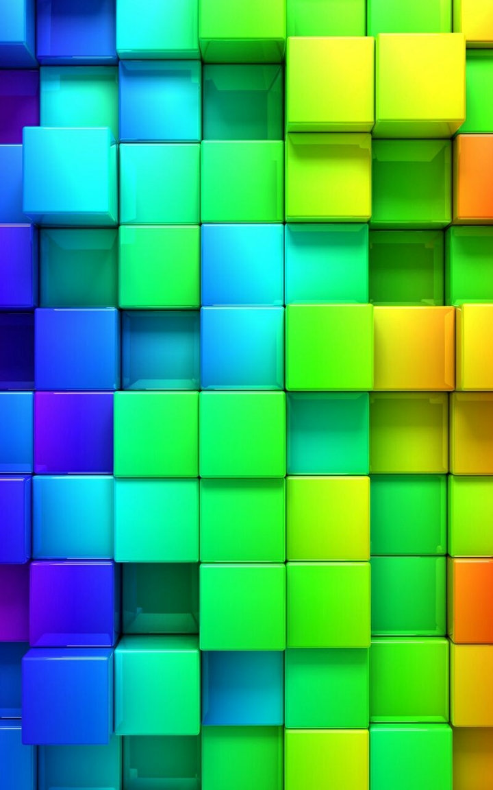 Rainbow Cubes