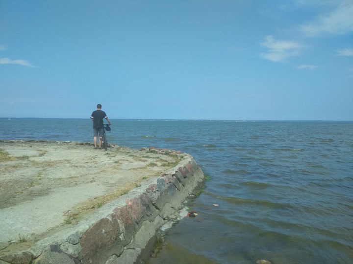 taki tam trip na rowerze na plażę