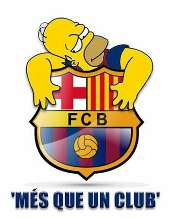 Homero Simpson Barcelona