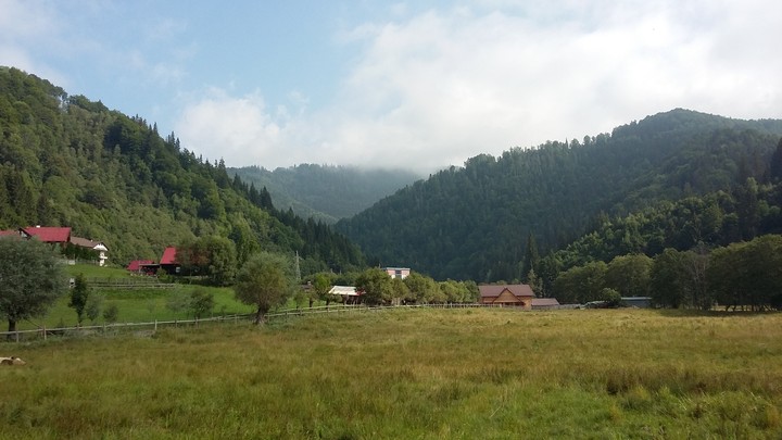 Landscape in beautiful Romania