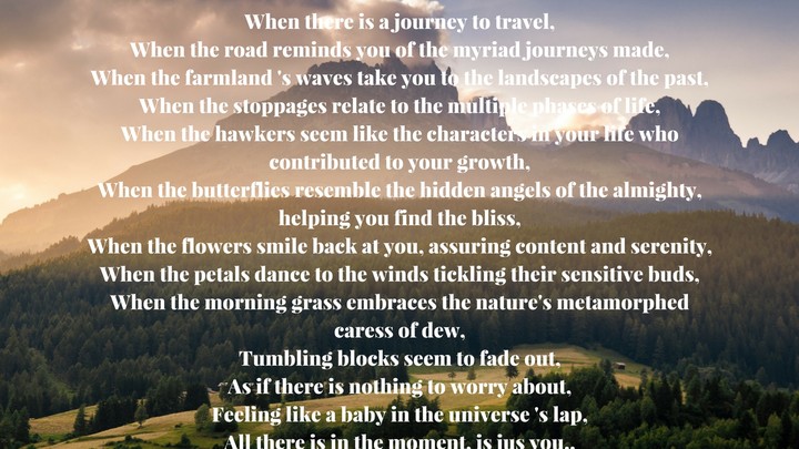 the journey