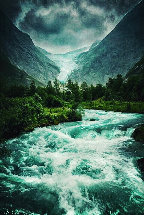 Nature _ waterfall