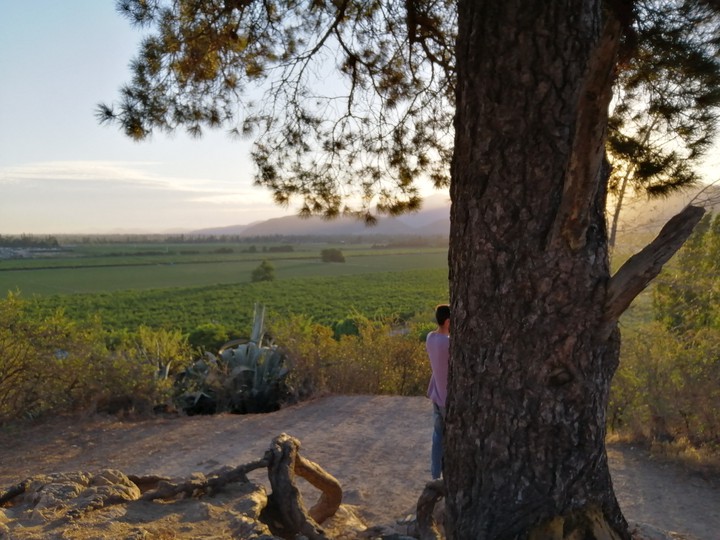 puesta de sol