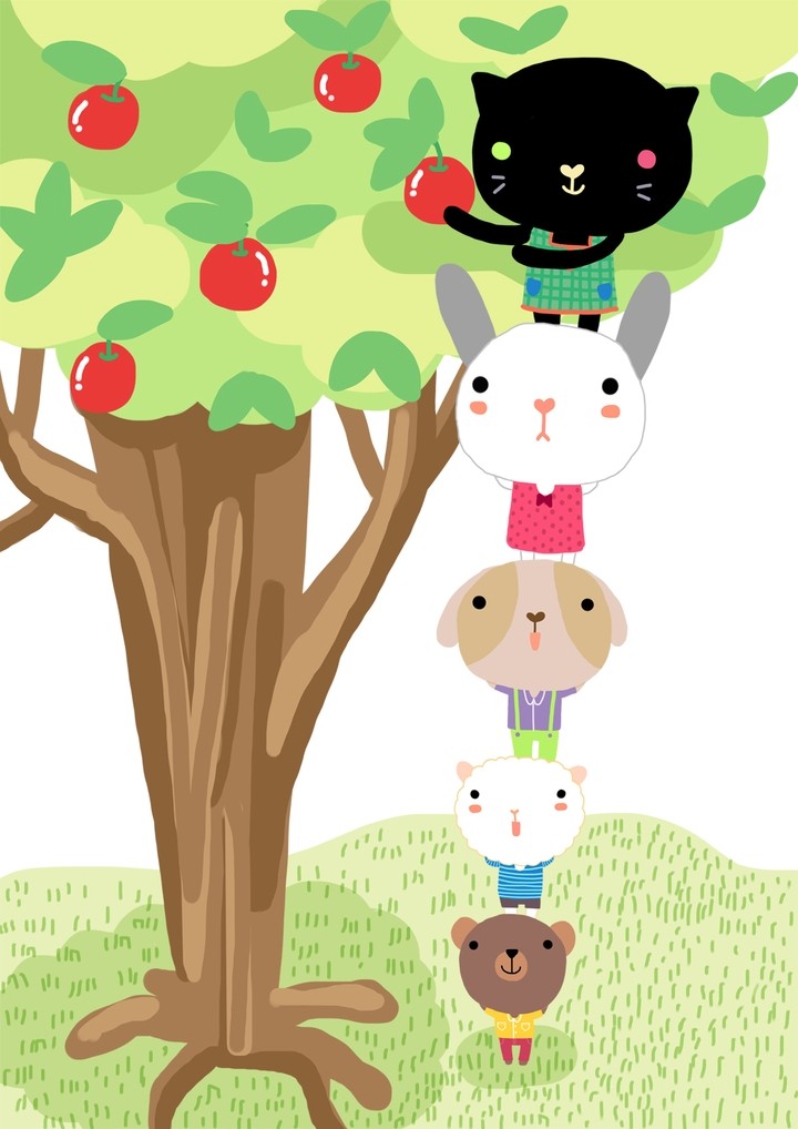 사과 따기