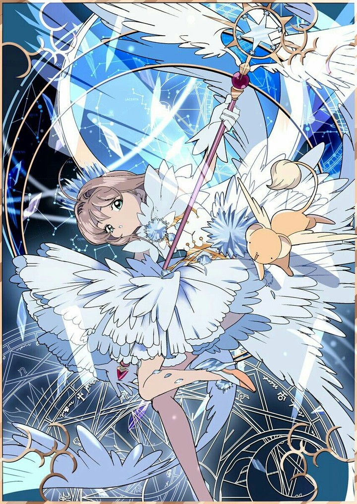 Sakura and Kero-chan