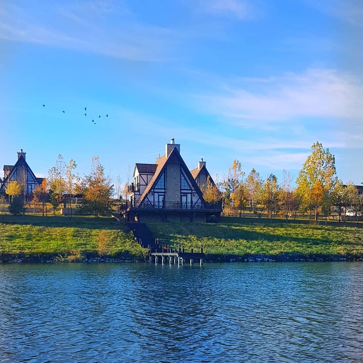 Azerbaijan Şamaxı şəhəri Sakit göl-lake