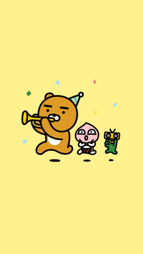카카오프렌즈 배경