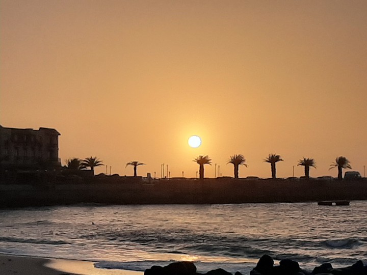Sunset Swakopmund