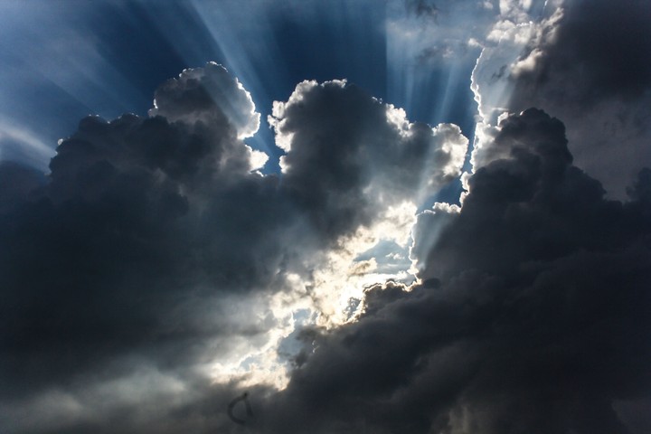 Clouds.