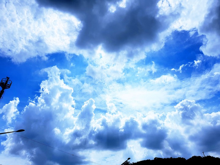 하늘 구름 sky