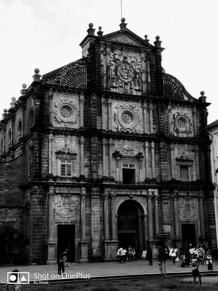Bom Basilica Church, Goa, India