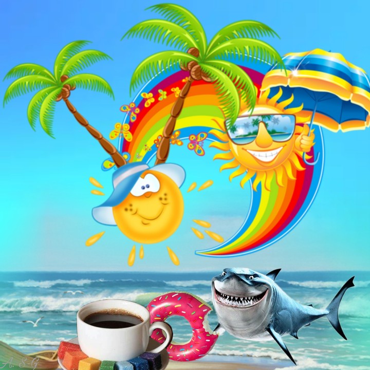 Sommer Sonne und Meer