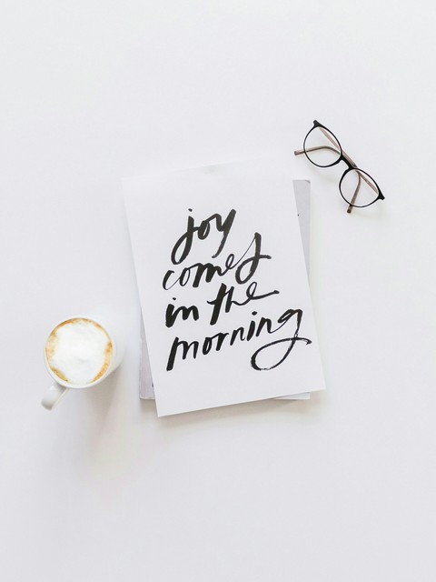 Joy comes in the morning❤