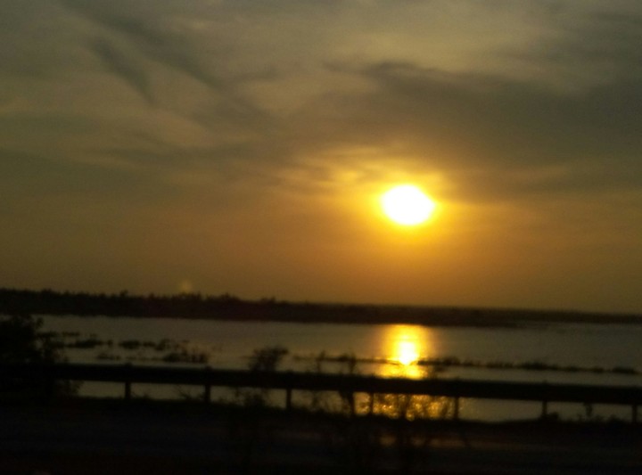 evening sun