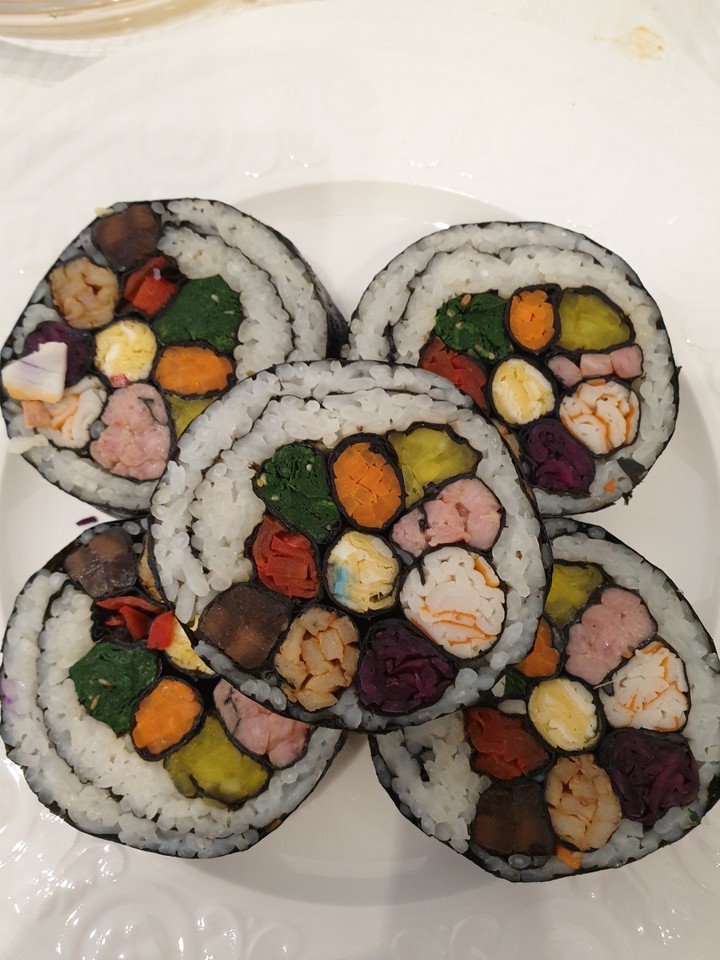 구절판김밥