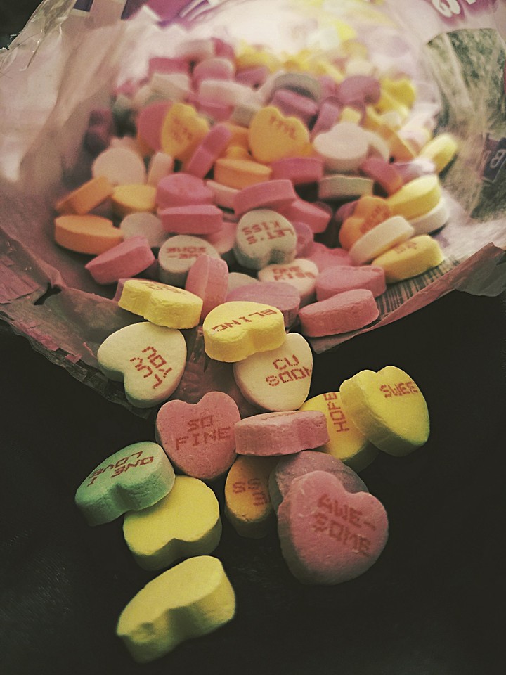 heart candies