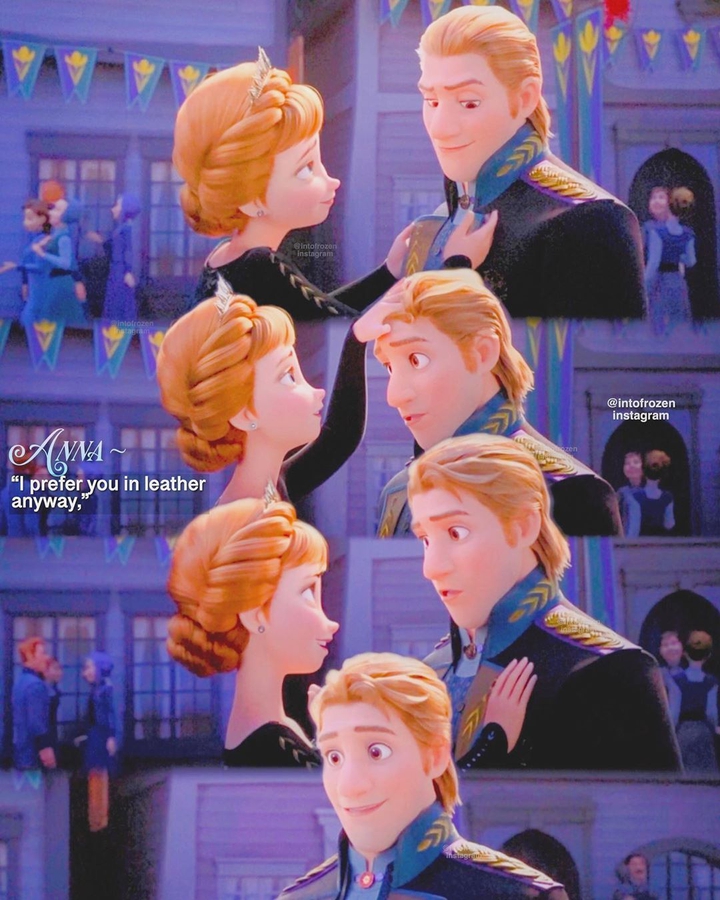 Queen Anna and Kristoff