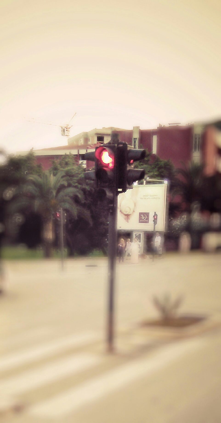 traffic light red