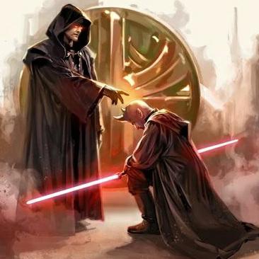 Sith meister und Schüler