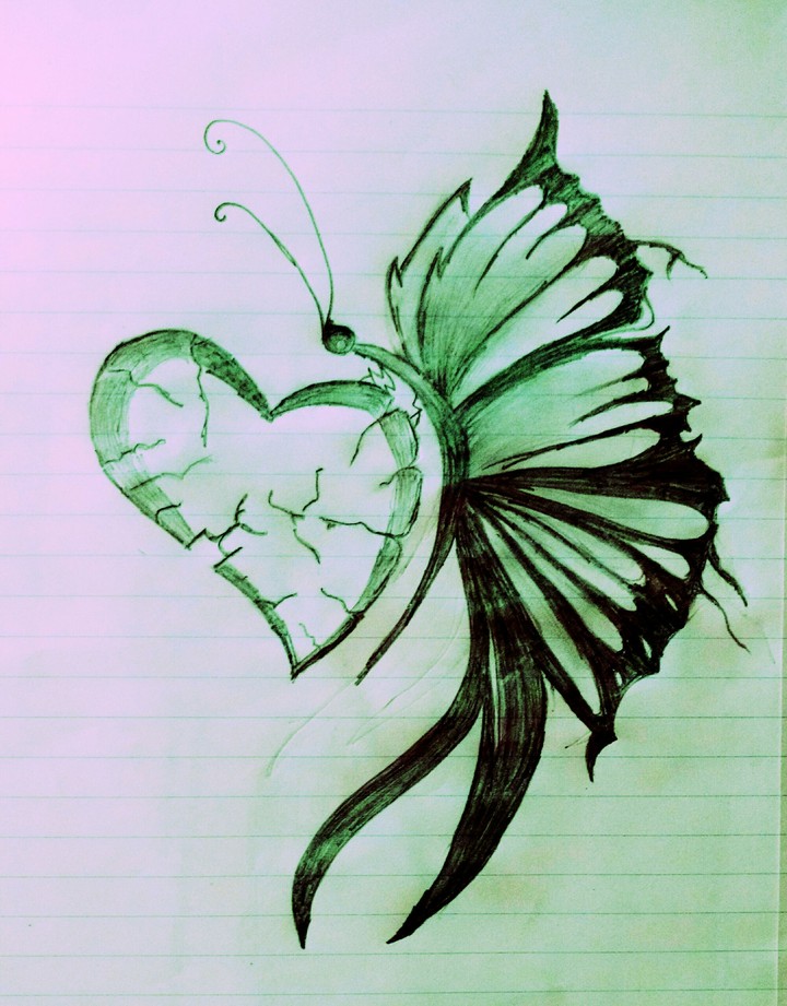 Broken heart.