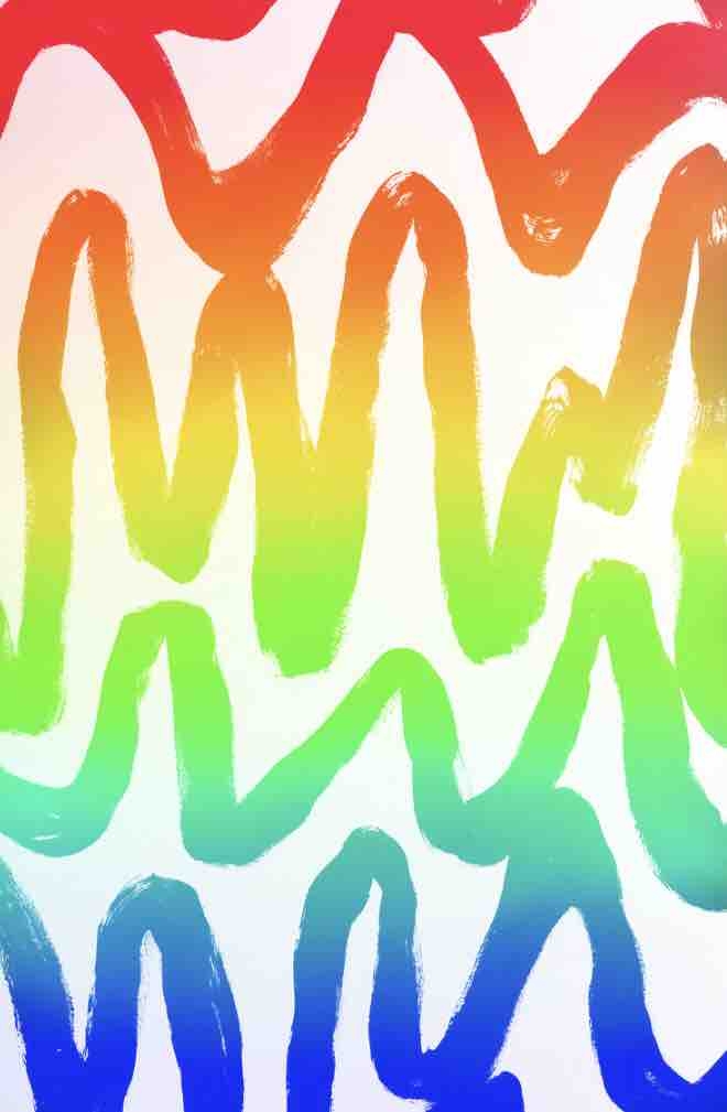 rainbow waves