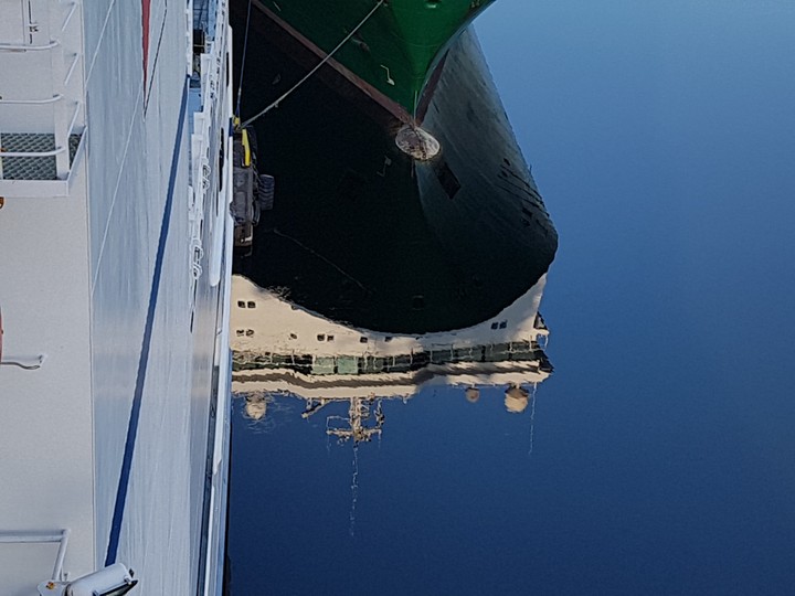 Reflection in the water