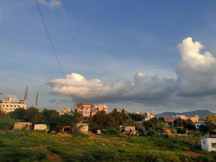 Indian village scape