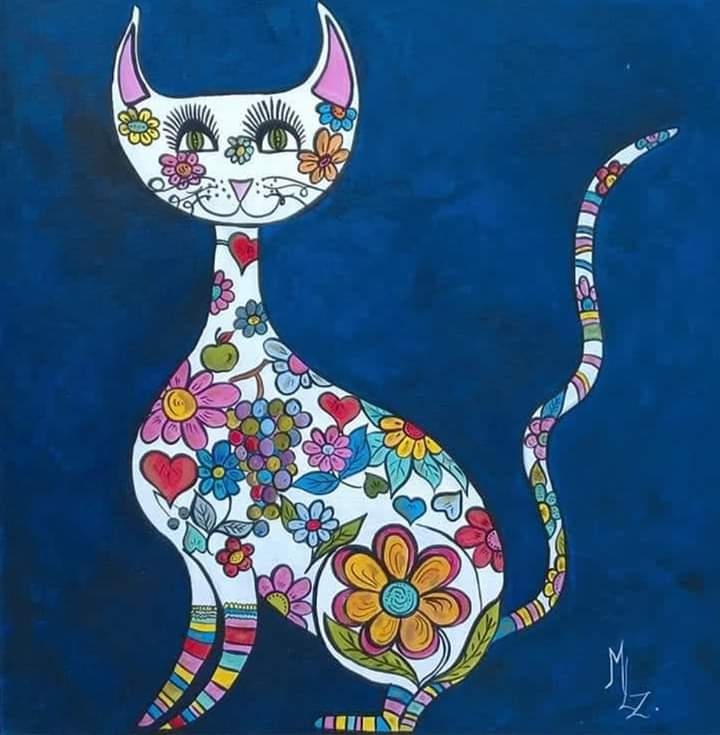Le chat MAENA.