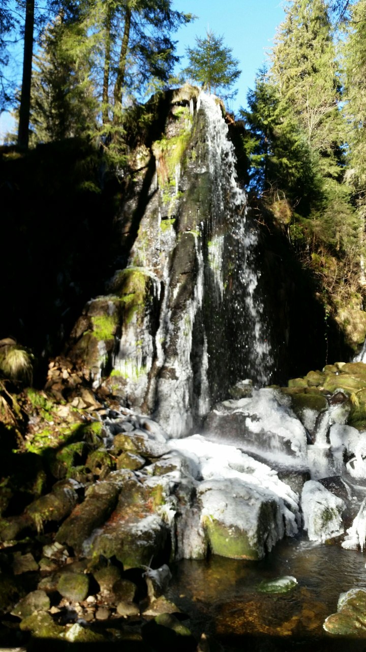 waterfalls at the black forest