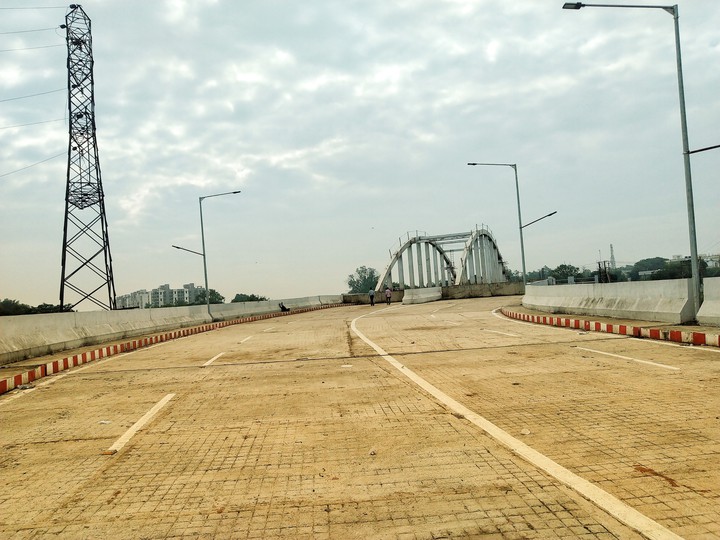 #bridge #sunrise #clouds #roads #morning