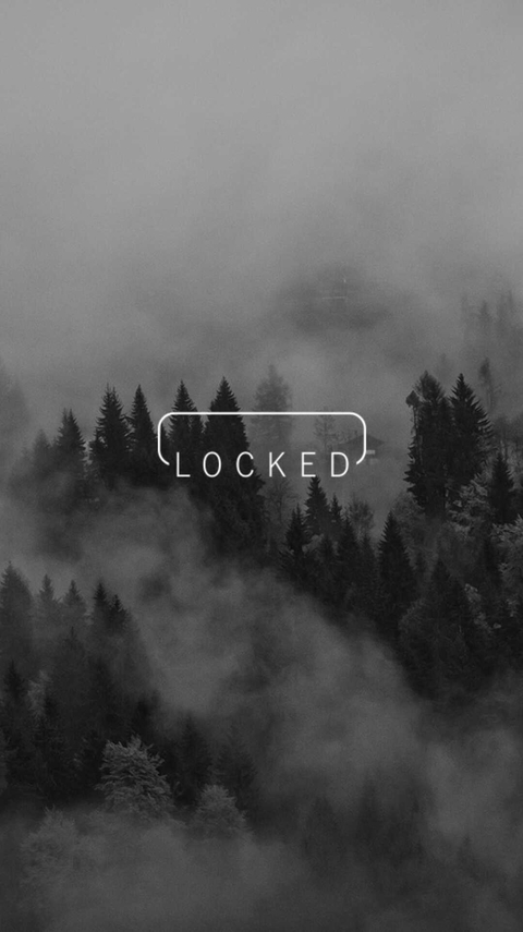 locked in forest